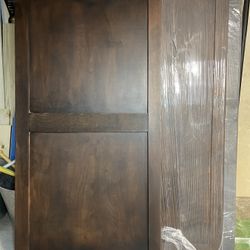 39/80 Barn Doors Dark Walnut Espresso Black