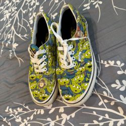 Youth Size 2, Disney Toy Story Alien Vans in excellent condition