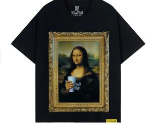 Awful lot of cough syrup mona lisa t-shirt