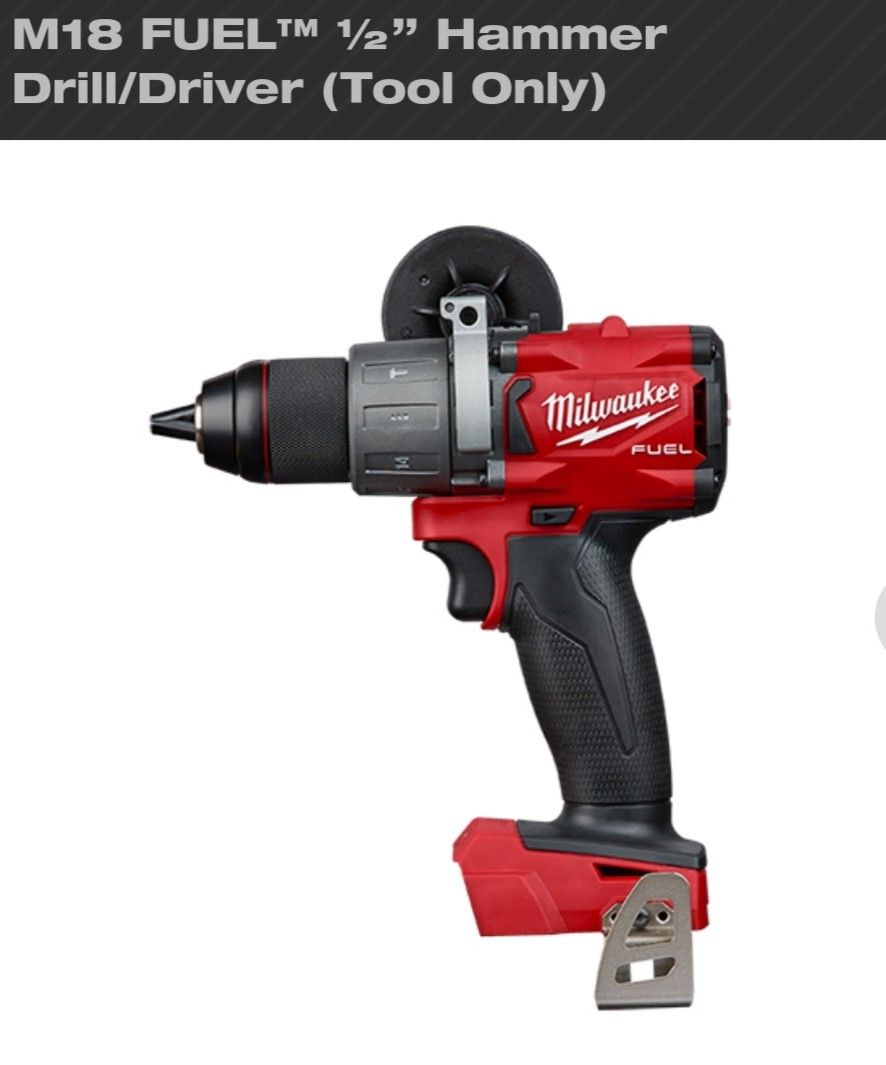 Milwaukee 2804-80, M12 1/2" hammer Drill/ Driver(tool only)