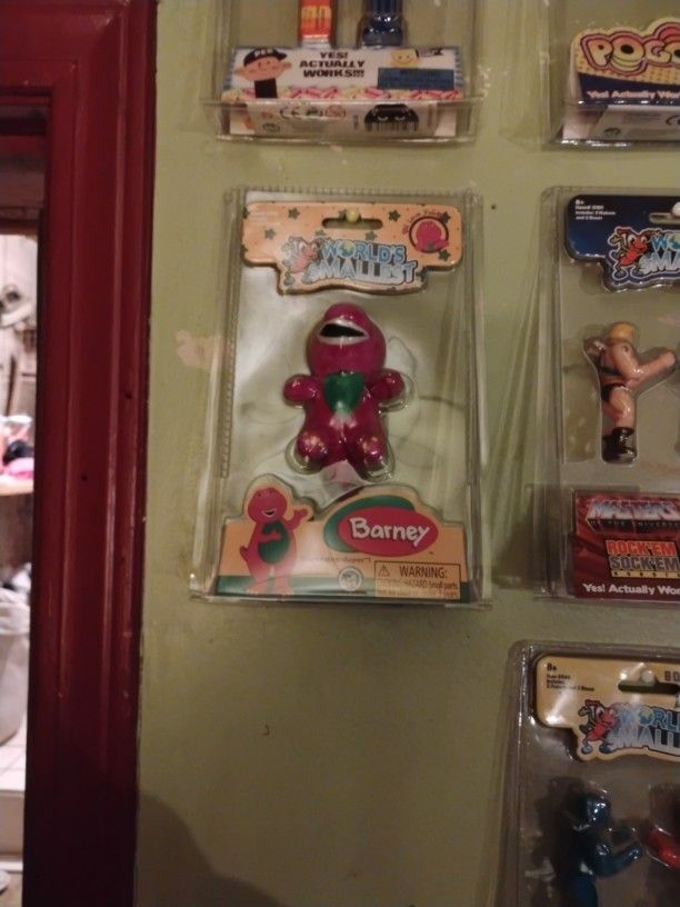 World's Smallest Barney