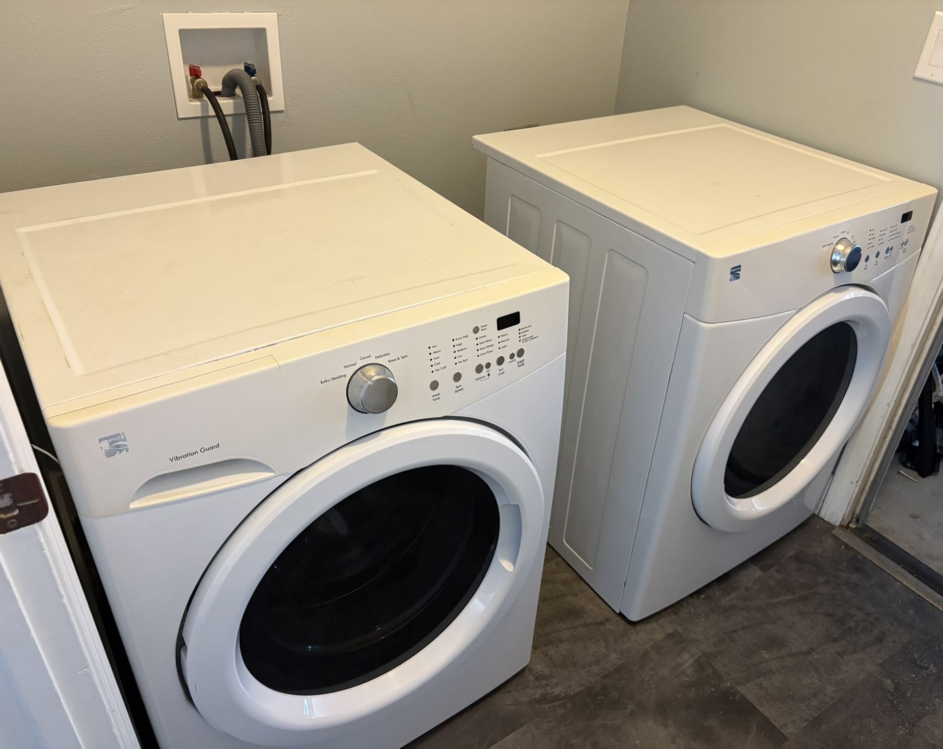 Kenmore Washer And Dryer Set