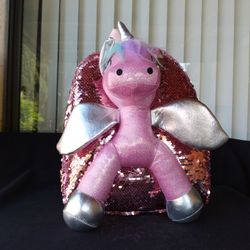 New,  12"  Seguin  Unicorn  Backpack  
