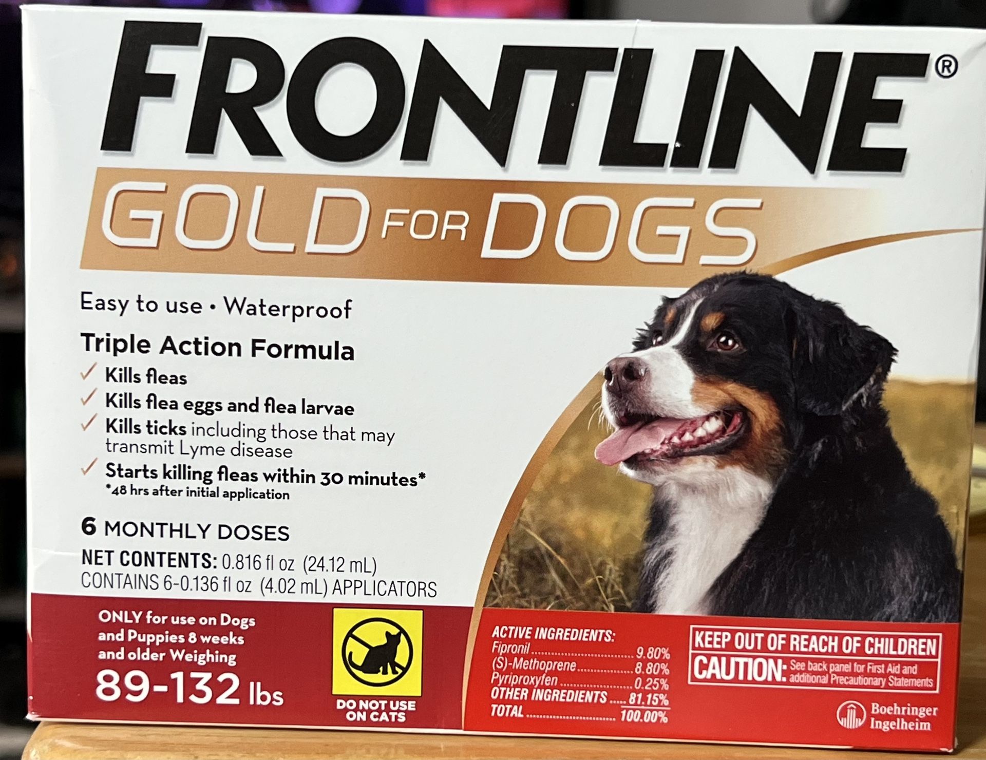 Frontline Gold 89-132. 6month Supply
