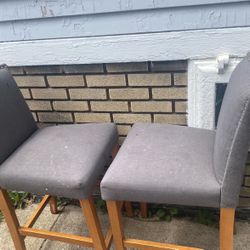Two tall barstools Both For $15