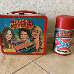 Dukes of Hazzard Lunchbox with Thermos