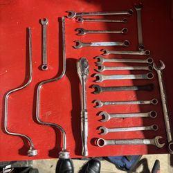 Assorted Wrenches ,  And Corded Tools