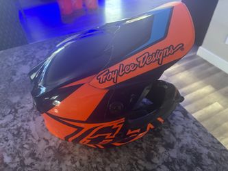 Troy Lee Design helmet