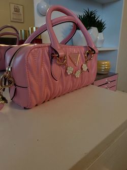 Mini pink Guess bag✨🎀🫧