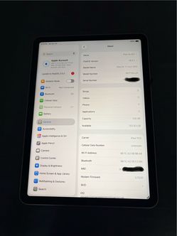 Apple iPad Air M3 WiFi and Cellular
