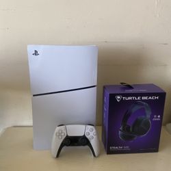 Ps5 Slim + Brand New Headset