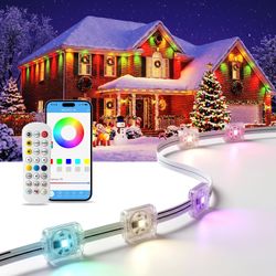 Permanent Outdoor Christmas Lights 200FT