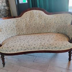 Vintage Love Seat With Character