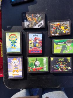 Kids monogrammed wallets