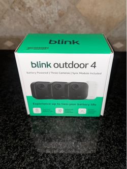 Blink Outdoor 4 3 Camera System with Sync Module