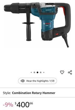 Bosch SDS HAMMER DRILL