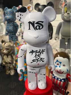Bearbrick x Nas x Applebum 1000%