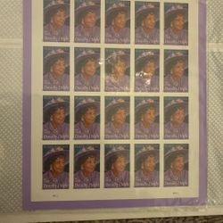 Dorothy Height Full Stamp Sheet