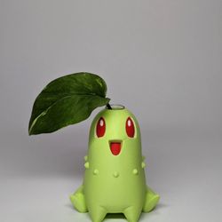 Pokemon Chikorita Vase