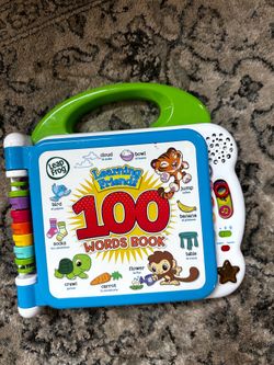 LeapFrog Learning Friends 100 Words Book