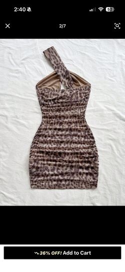 cheetah dress