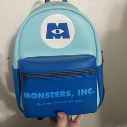 New With Tags  Monsters Inc Backpack