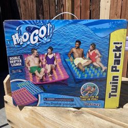 Two Double Lounges H20 Go Floater