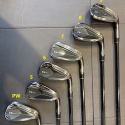 Taylormade Qi Irons Gunmetal