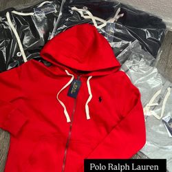 Polo Zip Up Hoodie 