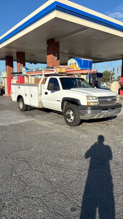 Chevy utility truck