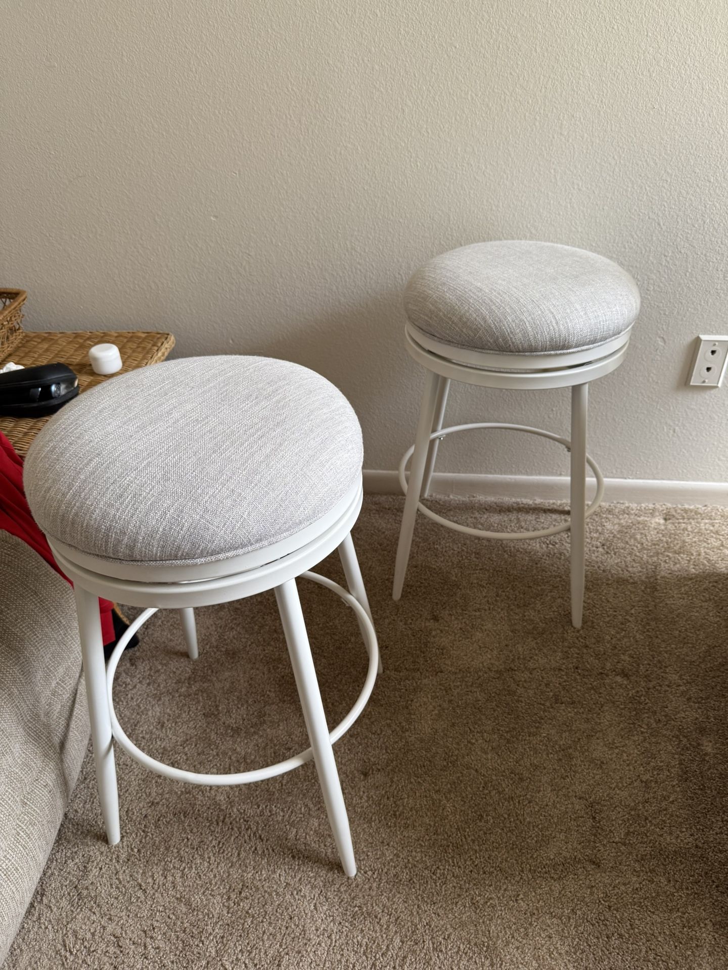 White Barstools