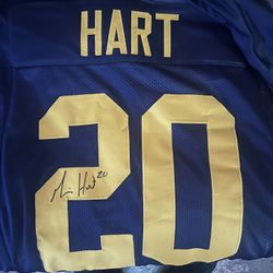 Mike hart Signed Jersey