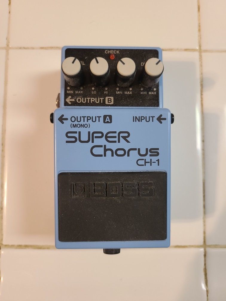 Boss Super Chorus CH-1 Pedal