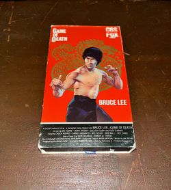 Game Of Death Vhs Tape 