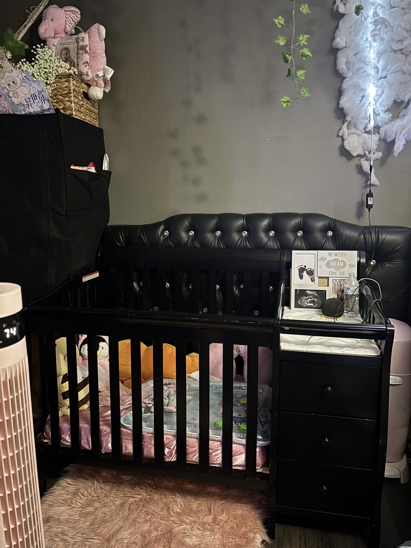 Crib With Changing Table