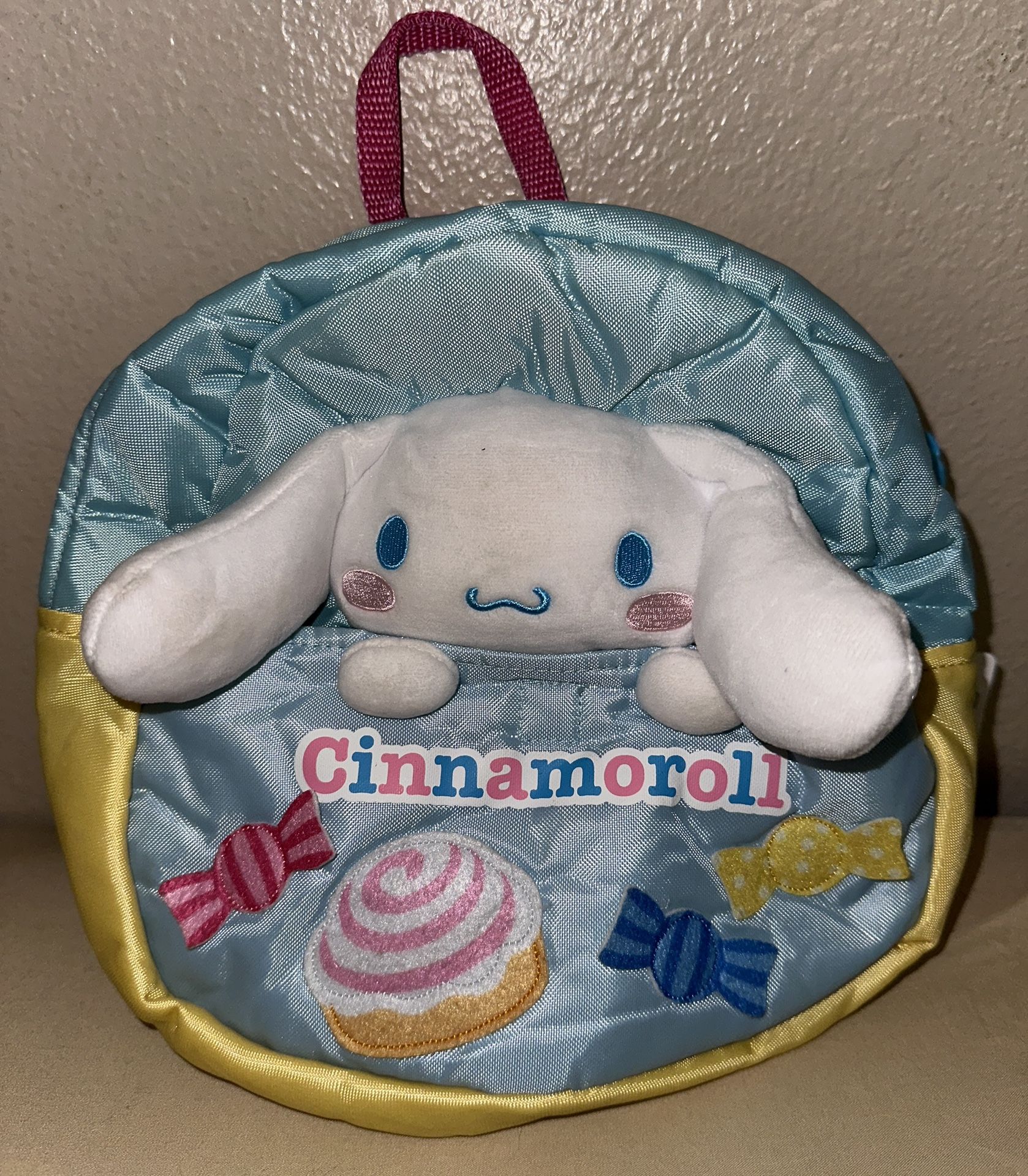 NWT Sanrio CINNAMOROLL Mini Plush Backpack