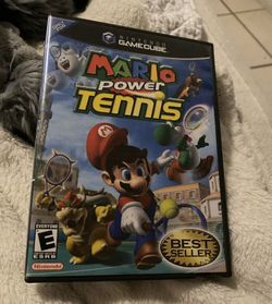 Mario power tennis GameCube
