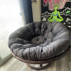 Papasan Chair and cushion 