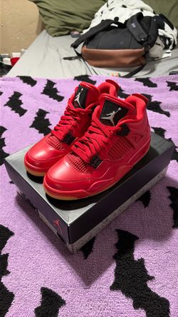 Women’s jordan 4 retro fire red singles day