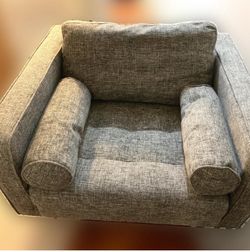 Article Sven Grey Lounge Chair