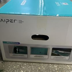 Cordless Robotic Pool Cleaner, Viper, Black and white