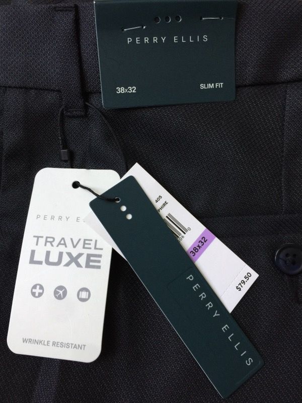 Brand new Perry Ellis Travel Luxe Slim Fit Pants