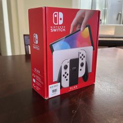 Brand New Nintendo Switch OLED (White)