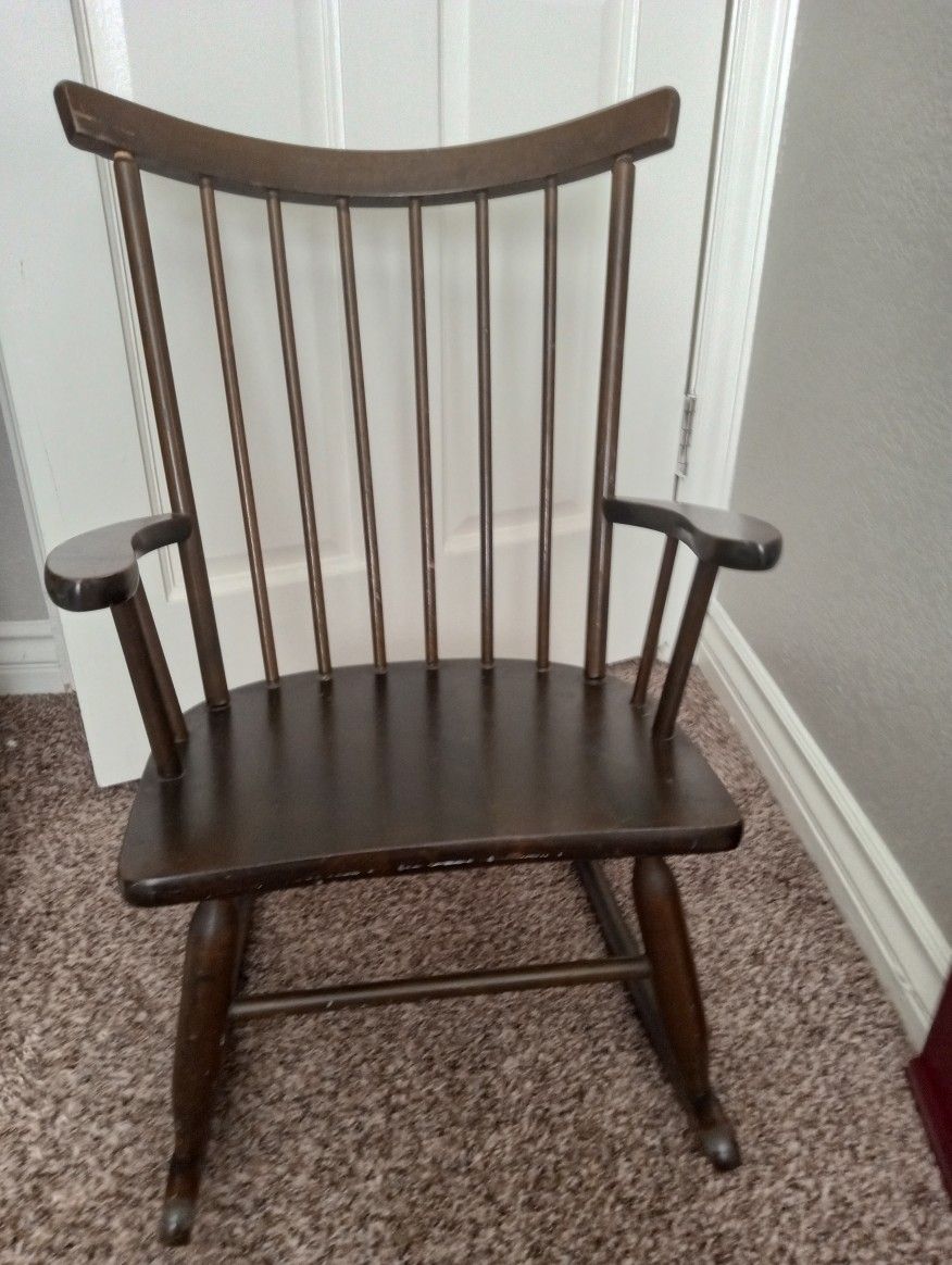 Vintage Children's Rocking Chair