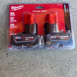 Milwaukee M12 Battery 3 Amp
