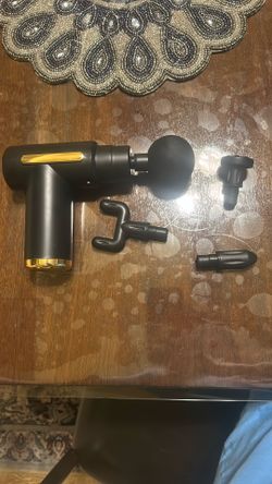 Message Gun With 5 Different Speed Modes 4 Massage Attachments