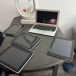 Apple Tablets And Apple Computer 