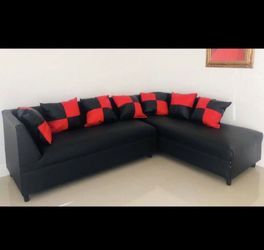 Sectional L Furniture Pillows Included. Brand New