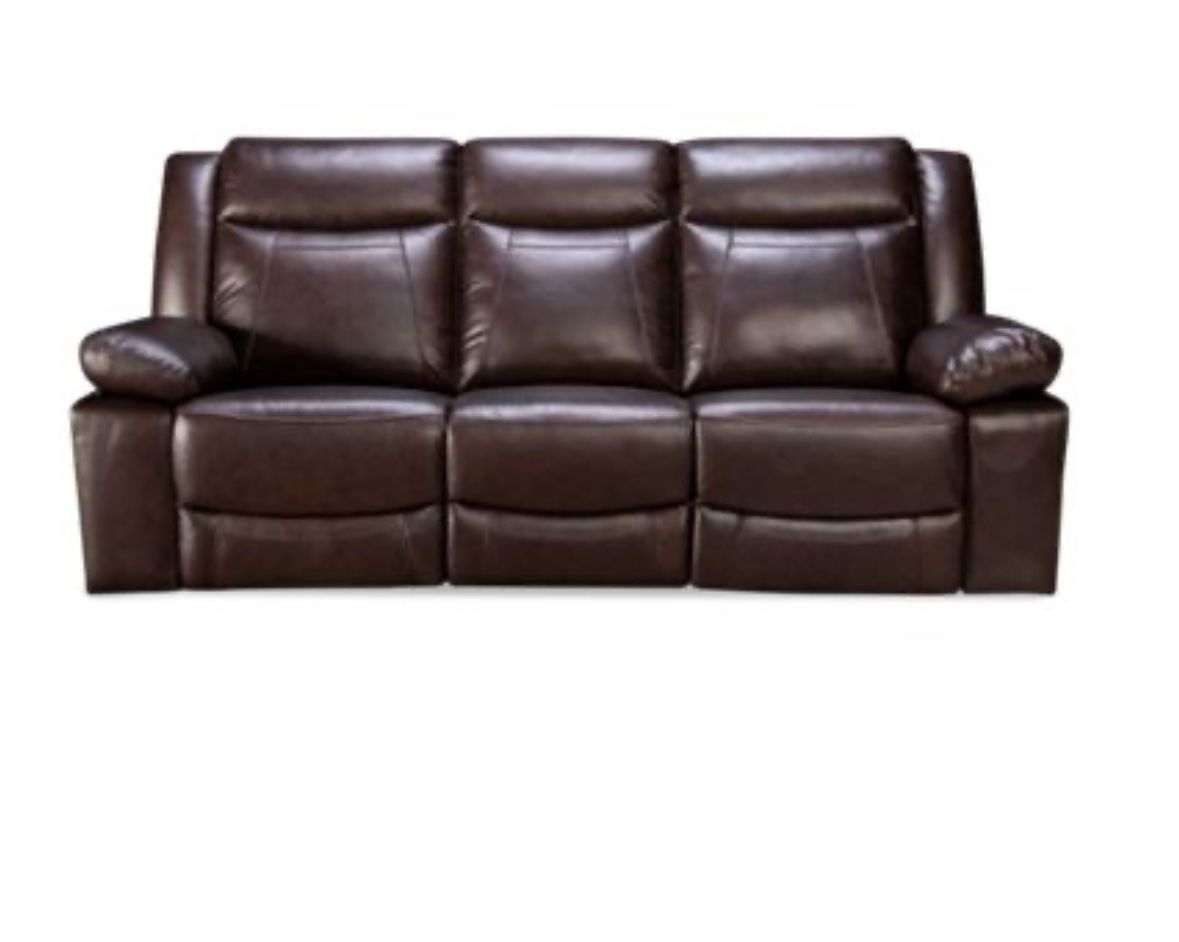 Jordans Leather Dual Power Sofa Recliner 3 Seat And Love Seat