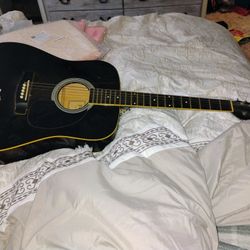 johnson dreadnought guitar jg-610-b